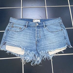 Free People Mini Jean Short